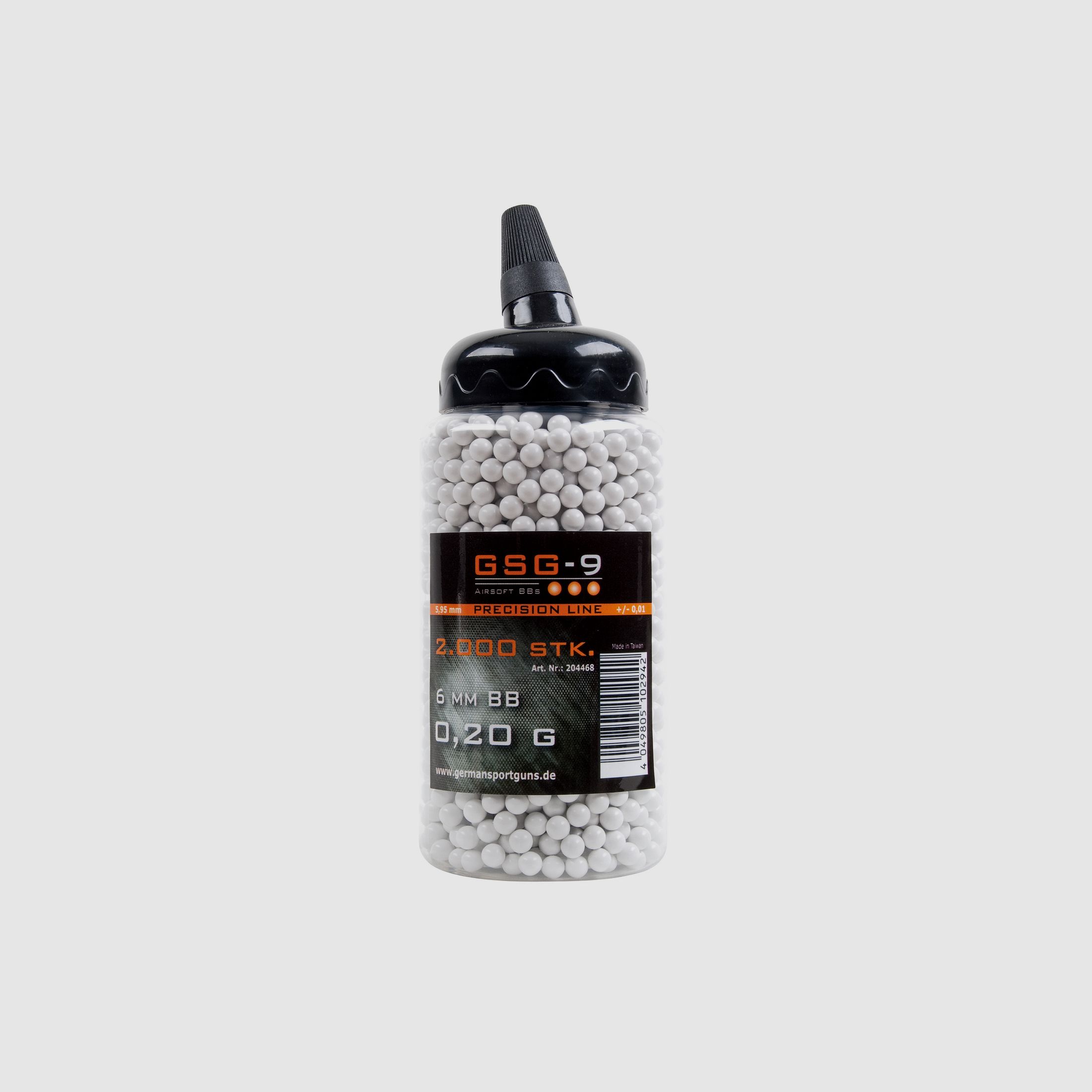 GSG-9 Precision Line 6mm BBs Weiß 0,20 g 2.000 Stück