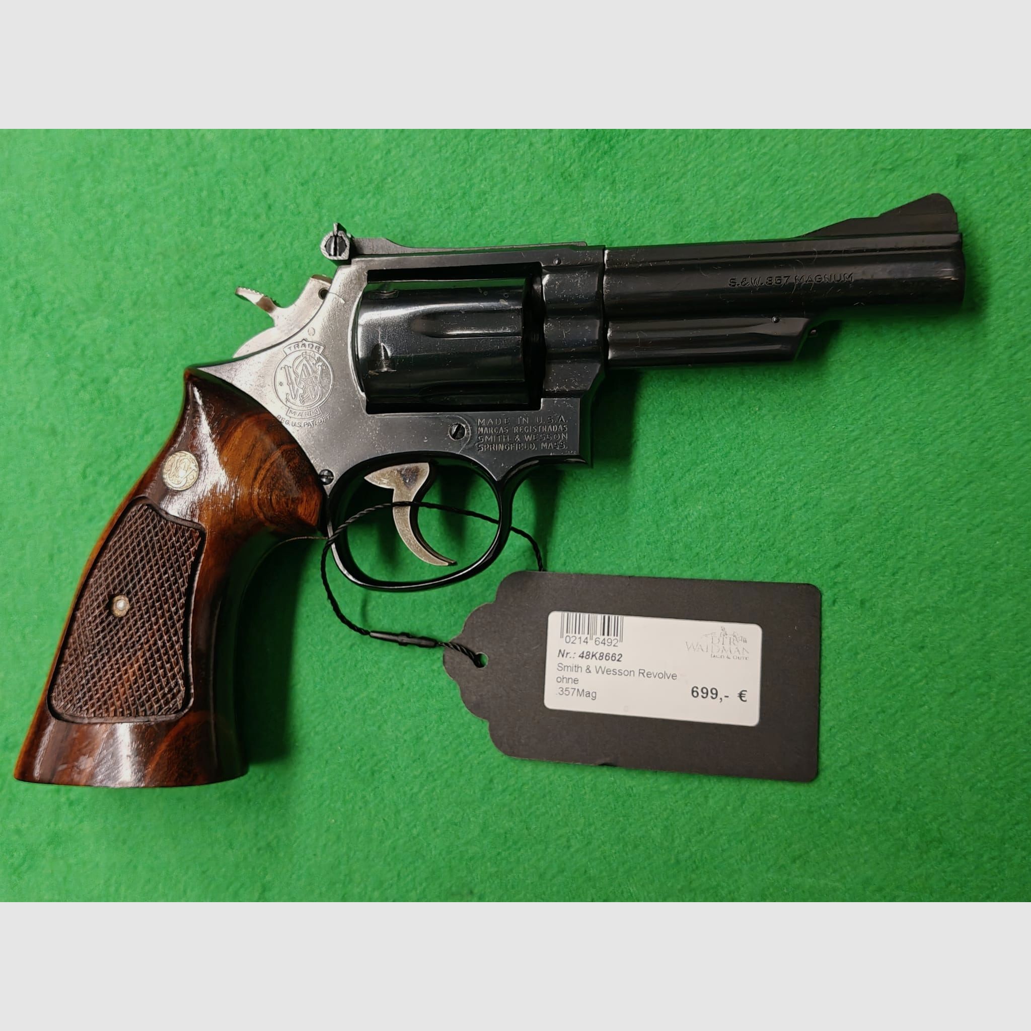 Smith & Wesson .357Mag 4''