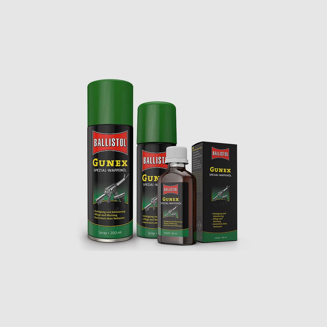 GUNEX Spezial-Waffenöl 500 ml Flasche (32,00 €*/1Liter)