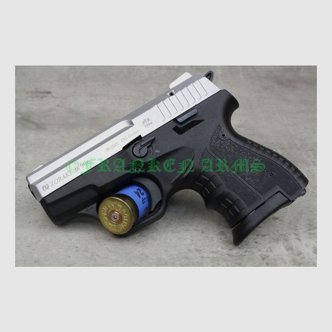 Zoraki 906 Chrome 9mm P.A.