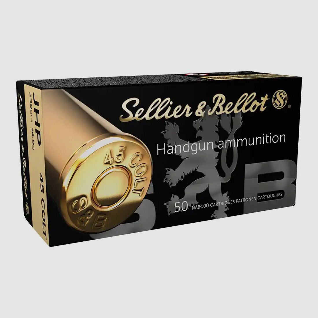 Sellier & Bellot JHP 14,9g/230grs à 50 .45LC