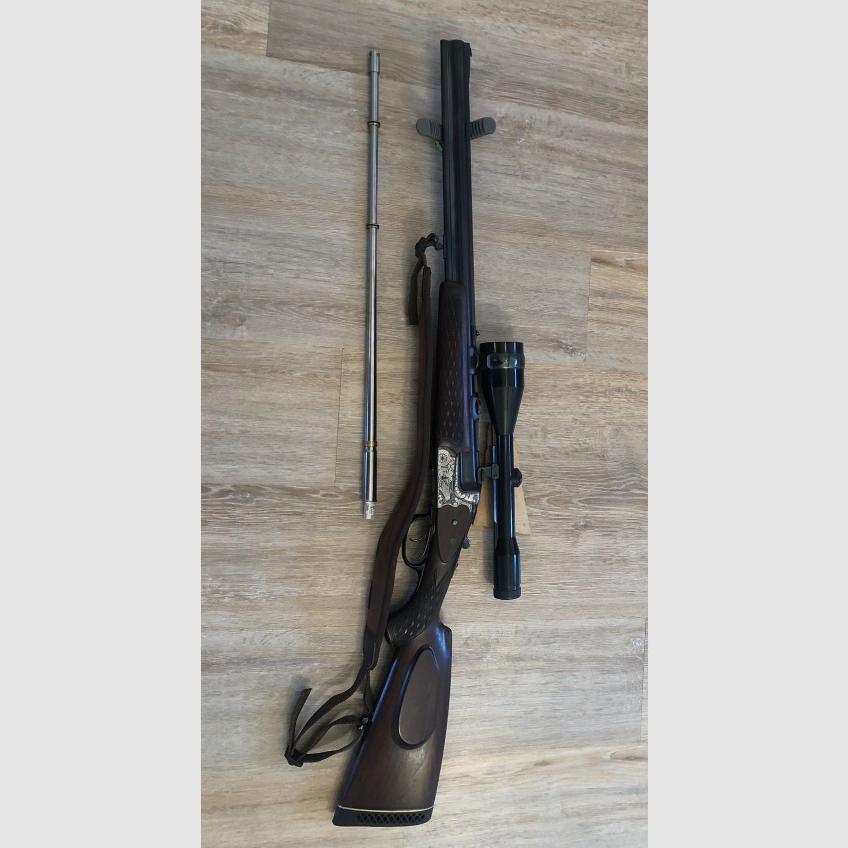 BBF von Heym Kaliber: 16/70 und 7x57R (Kugellauf mit Rückstecher) + Einstecklauf 7x57 R