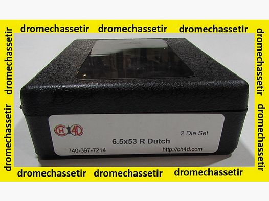 Jeux d&rsquo;outils CH4D pour le rechargement en calibre 6,5x53R Dutch