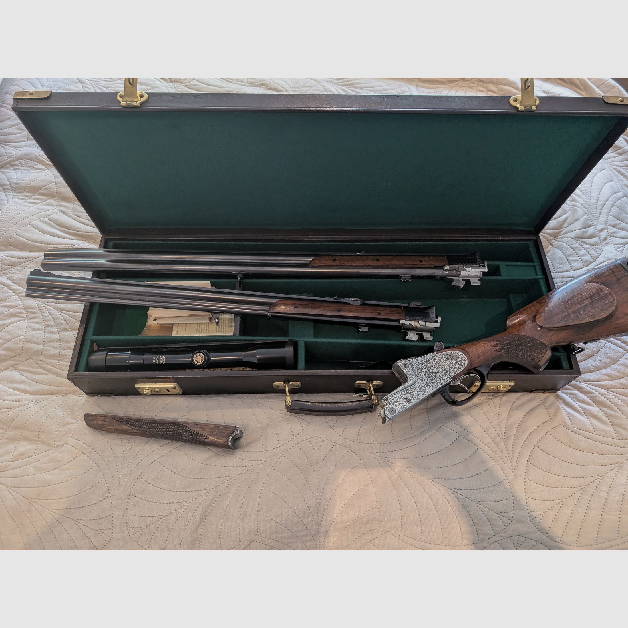 Krieghoff Ulm Side lock BBF con canna intercambiabile