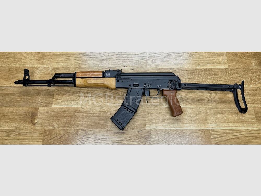 WBP Jack - półautomatyczna karabina 7,62x39 - system AKM AKMS AK47 AK74 z składanym kolbą - można zamontować bagnet - wyprodukowano w Polsce - cywilna lufa Radom, zimno kuta, kuta i twardo chromowana