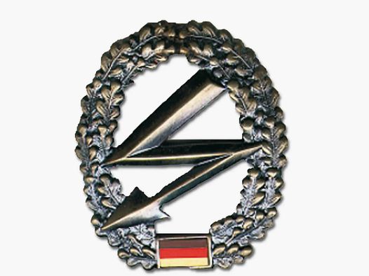 Bundeswehr Original Bundeswehr Original Abzeichen Bundeswehr Barett Fernmeldetruppe - mini