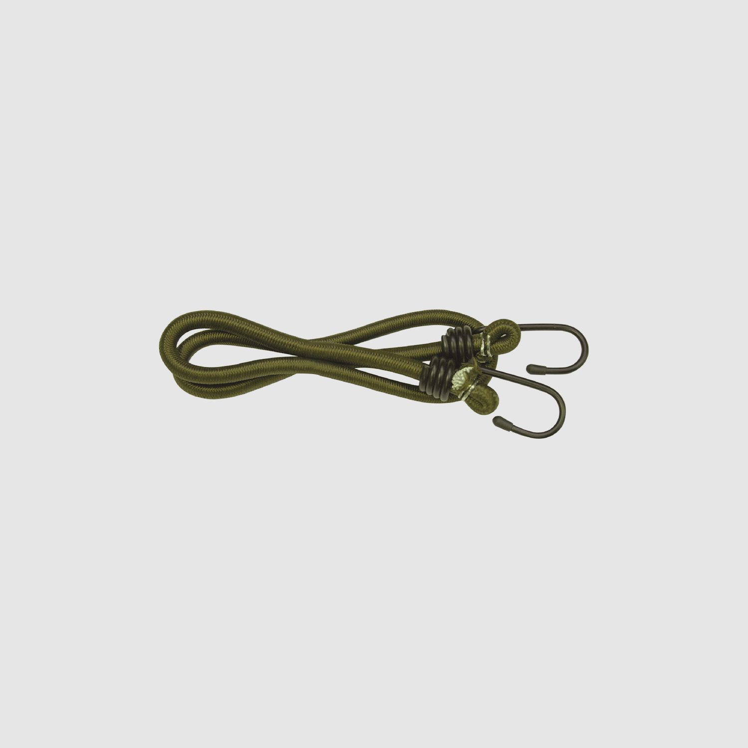 Highlander Forces Spanngummi mit Haken 8mm x 75cm 2er Set