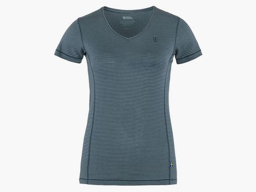 Fjällräven D-T-Shirt Abisko Cool | indigo blue