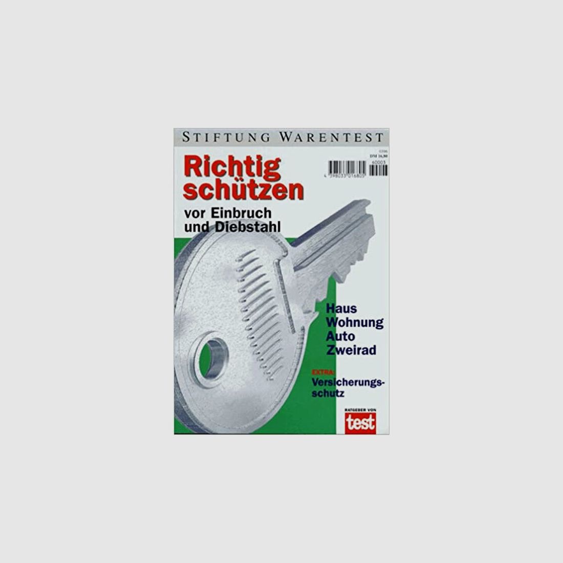 Stiftung Warentest Einbruchschutz Heft