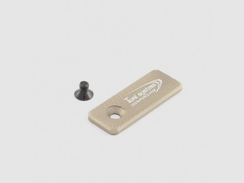 Toni System oversized closure catch button Benelli M4 - Sand