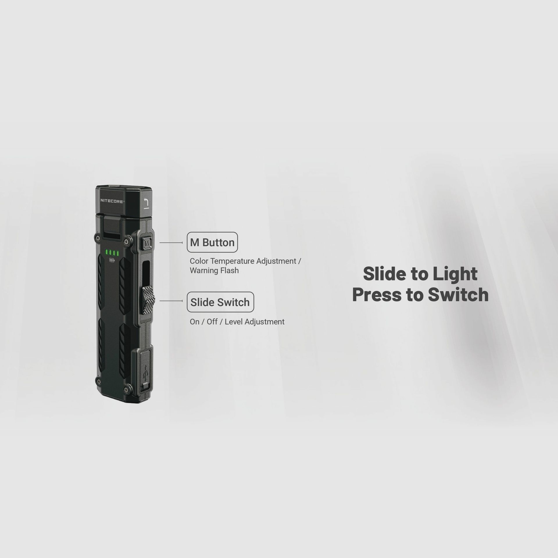 Nitecore EDC09 Wiederaufladbare Taschenlampe, Bild 9 von 21
