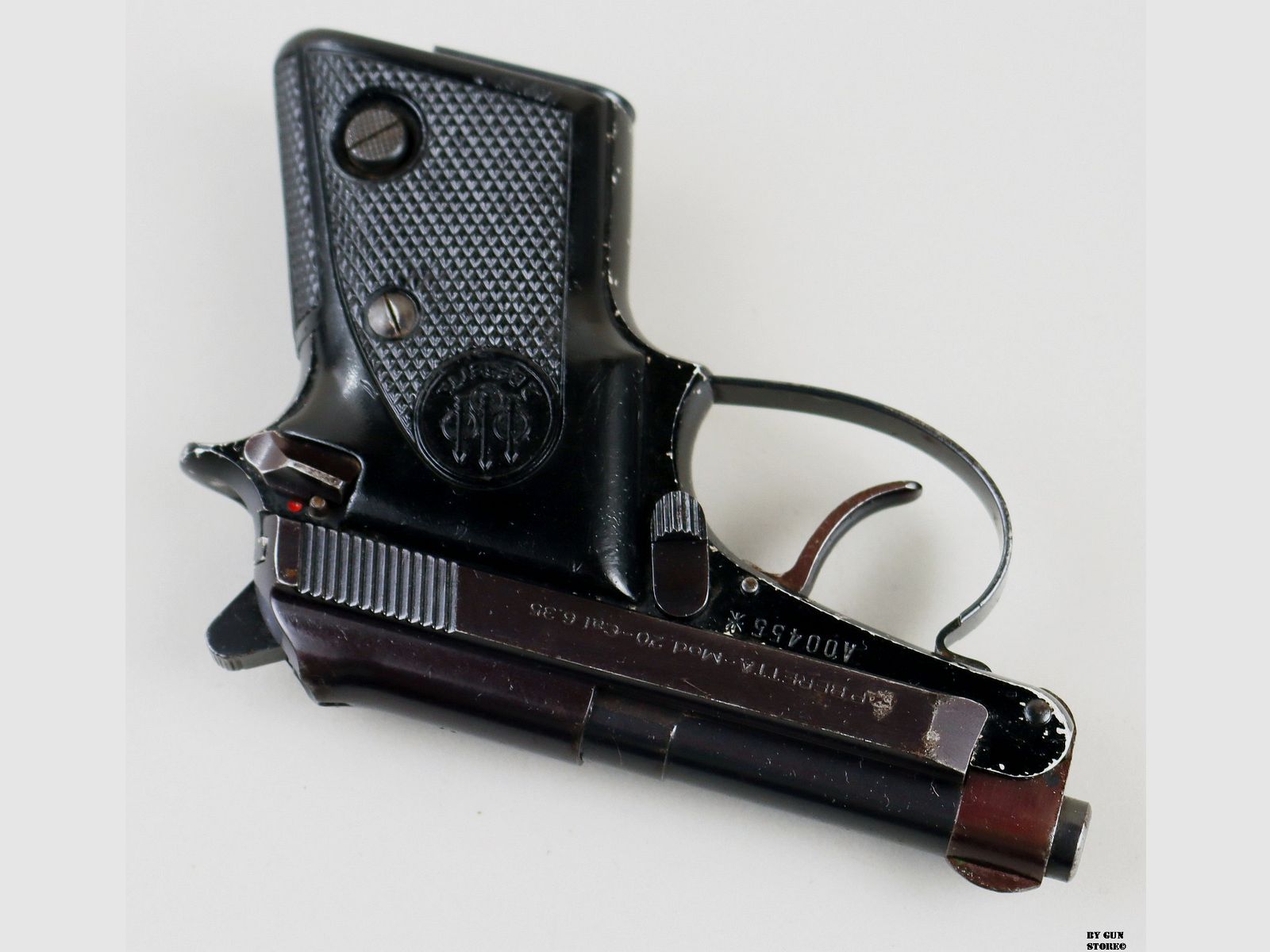 Pistole Beretta mod. 20 Kal. 6,35 mm Matr. A00455, Bild 5 von 8