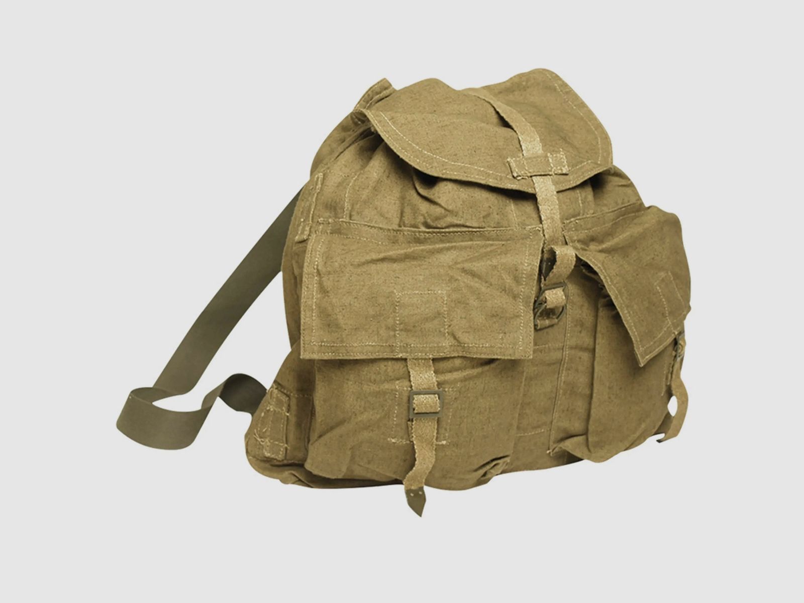 Tschechische Armee CZ/SK Kleinrucksack M60 mit Koppeltragegestell gebraucht
