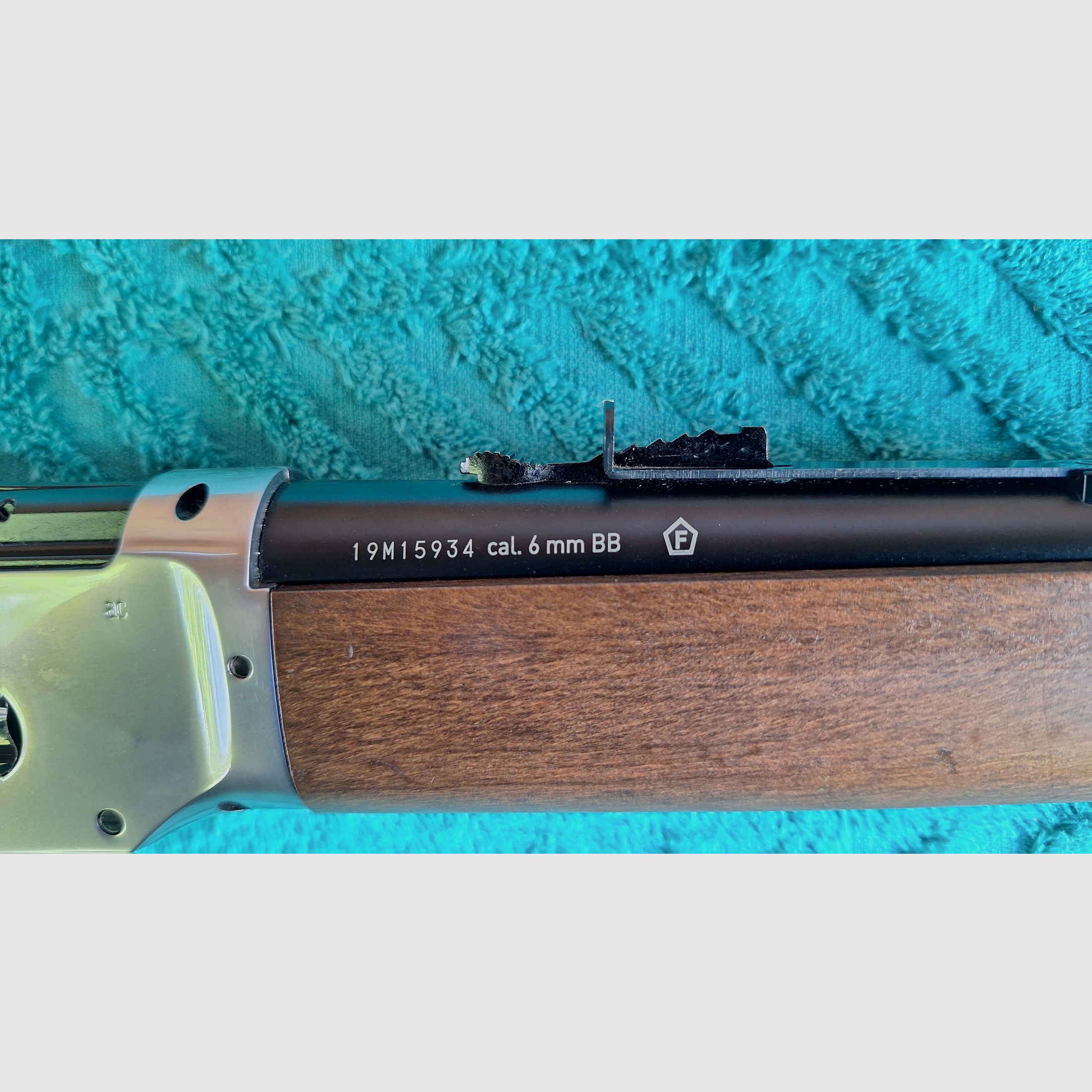 Legends Cowboy Rifle Chrom-Finish 6 mm BB Co2 rifle