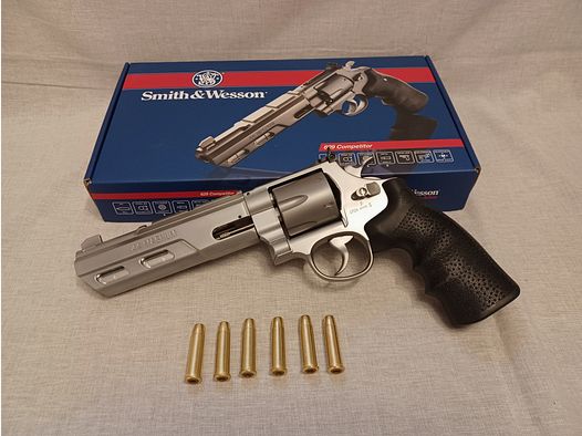 Smith & Wesson 629 6" Compétiteur / 4,5 mm BB / CO2 / Révolver / OVP (111)