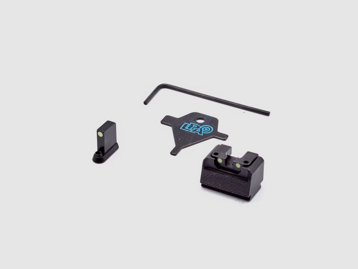 LPA RDL06CZ Sight Set Luminova for CZ, image 1 sur 3