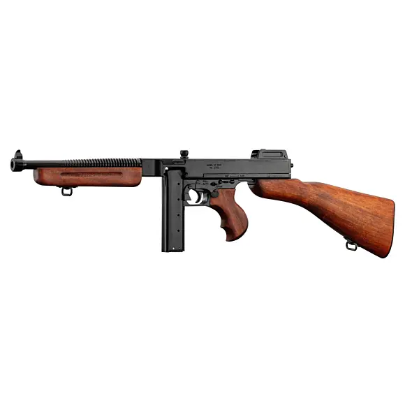 Dekorative Denix-Replik der Maschinenpistole Thomson M1928 - Gerades Magazin, Bild 3 von 4