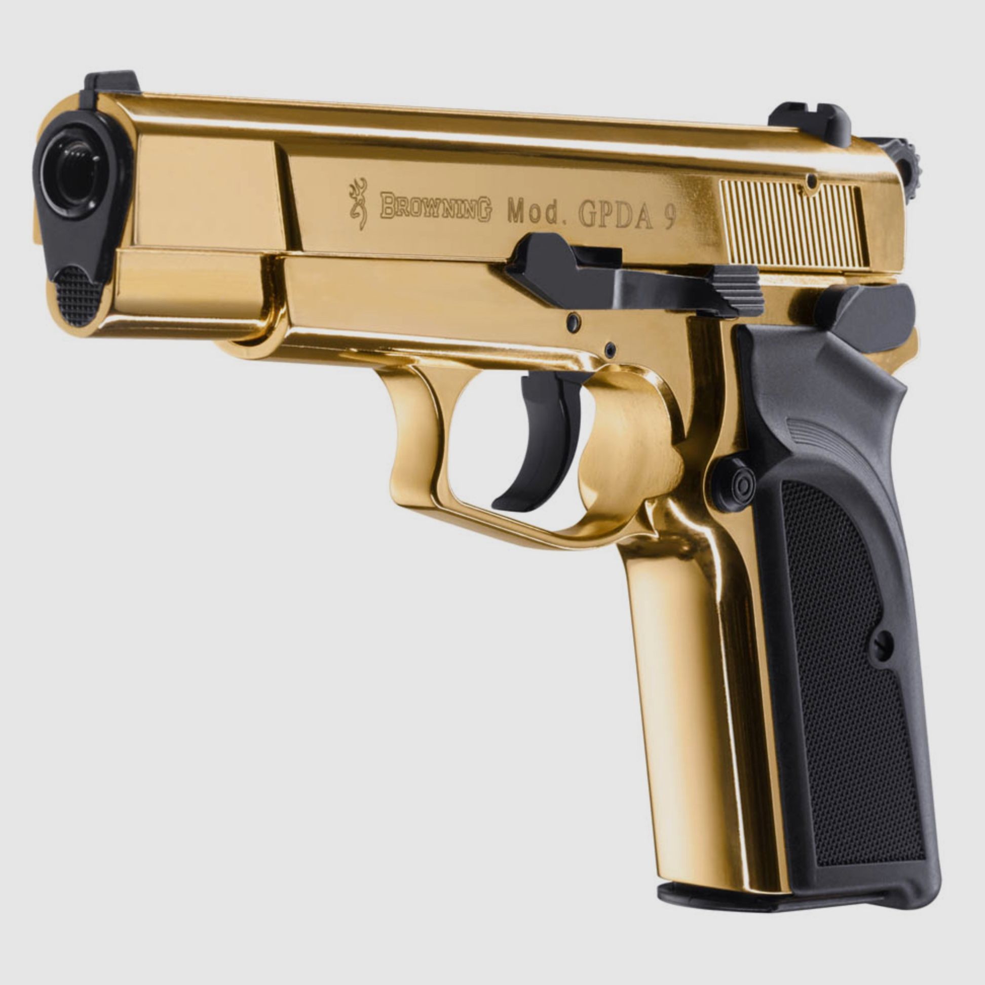 Umarex 318.02.12 Browning GPDA 9 9 mm P.A.K. - Gold Pyro