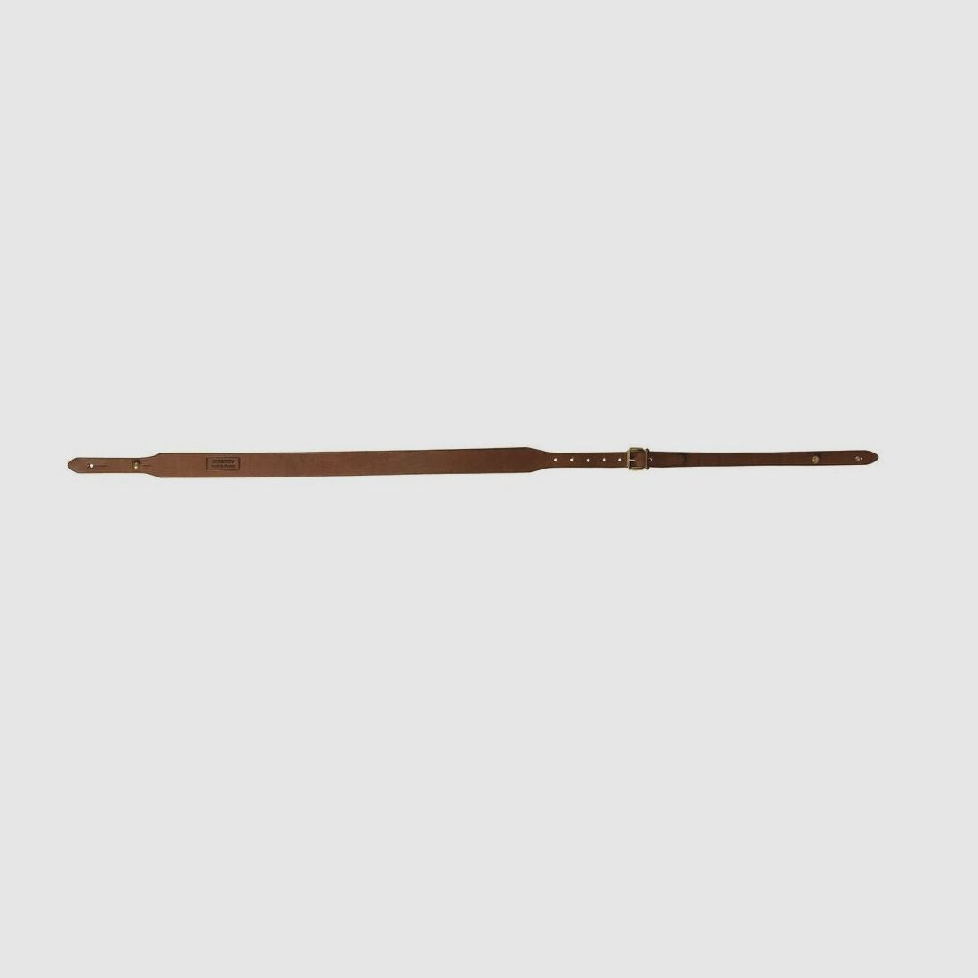 Correa de rifle de cuero de grano completo, botones – Country Sellerie