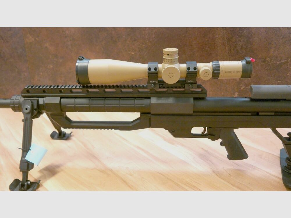 Büchse Fortmeier M2002 Kal. .338 Lapua Magnum mit S&B 5-25x56 PM II Pfandversteigerung 17.7.25