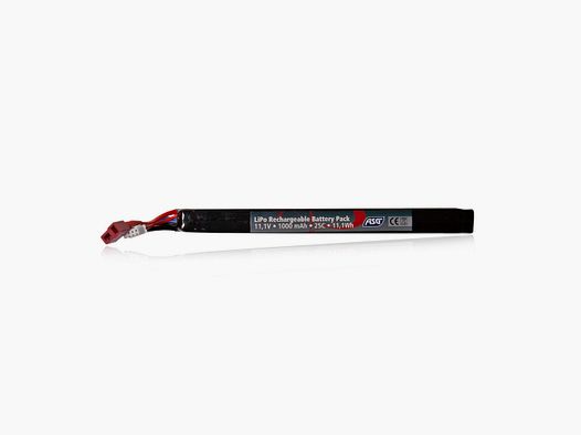 ASG LiPo Akku Airsoft 11,1V 1000mAh 25C T-Plug Stick Type