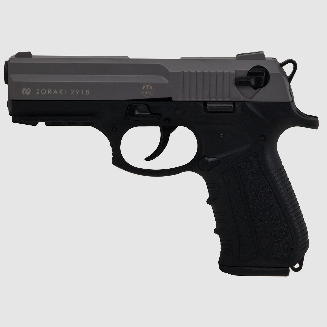 Schreckschuss Pistole Zoraki 2918 Titan PTB 1050 Kaliber 9 mm P.A.K. (P18)