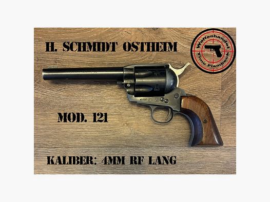 Revolver HS (H. SCHMIDT OSTHEIM)   Mod. 121   im Kaliber 4mmR lang