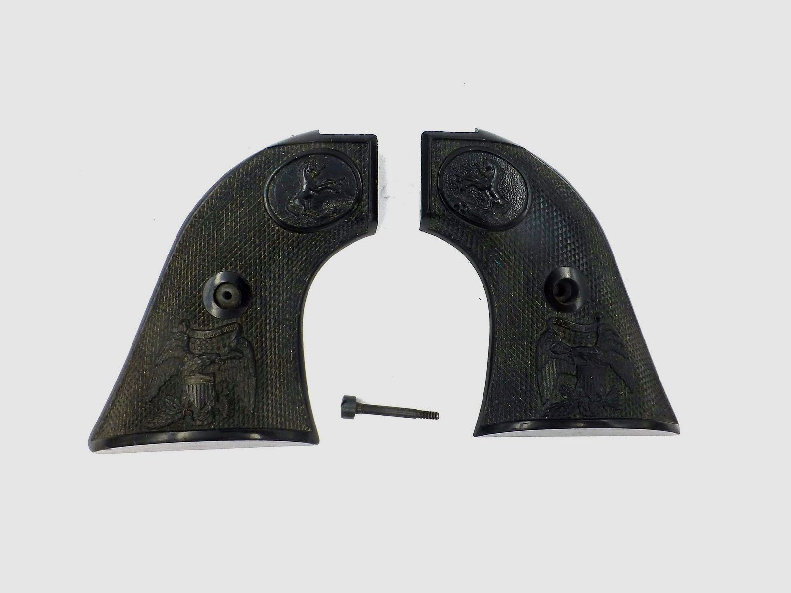 Plaquettes de crosse Colt SAA 22LR, originale, 2ème génération, image 1 sur 2