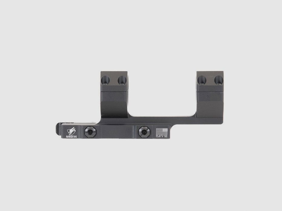 ADM DELTA-C QD-Cantilever-Montage, 30/34 mm, 0 MOA, Schwarz/FDE