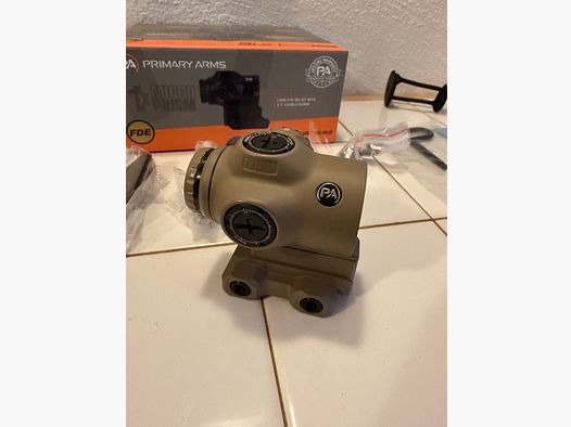 Primary Arms Slx 1x Mikro Prisma FDE Acss Cyclops rot - Top Zustand