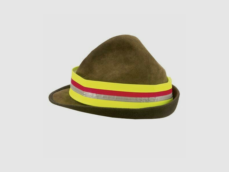 Bandeau de chapeau jaune signal