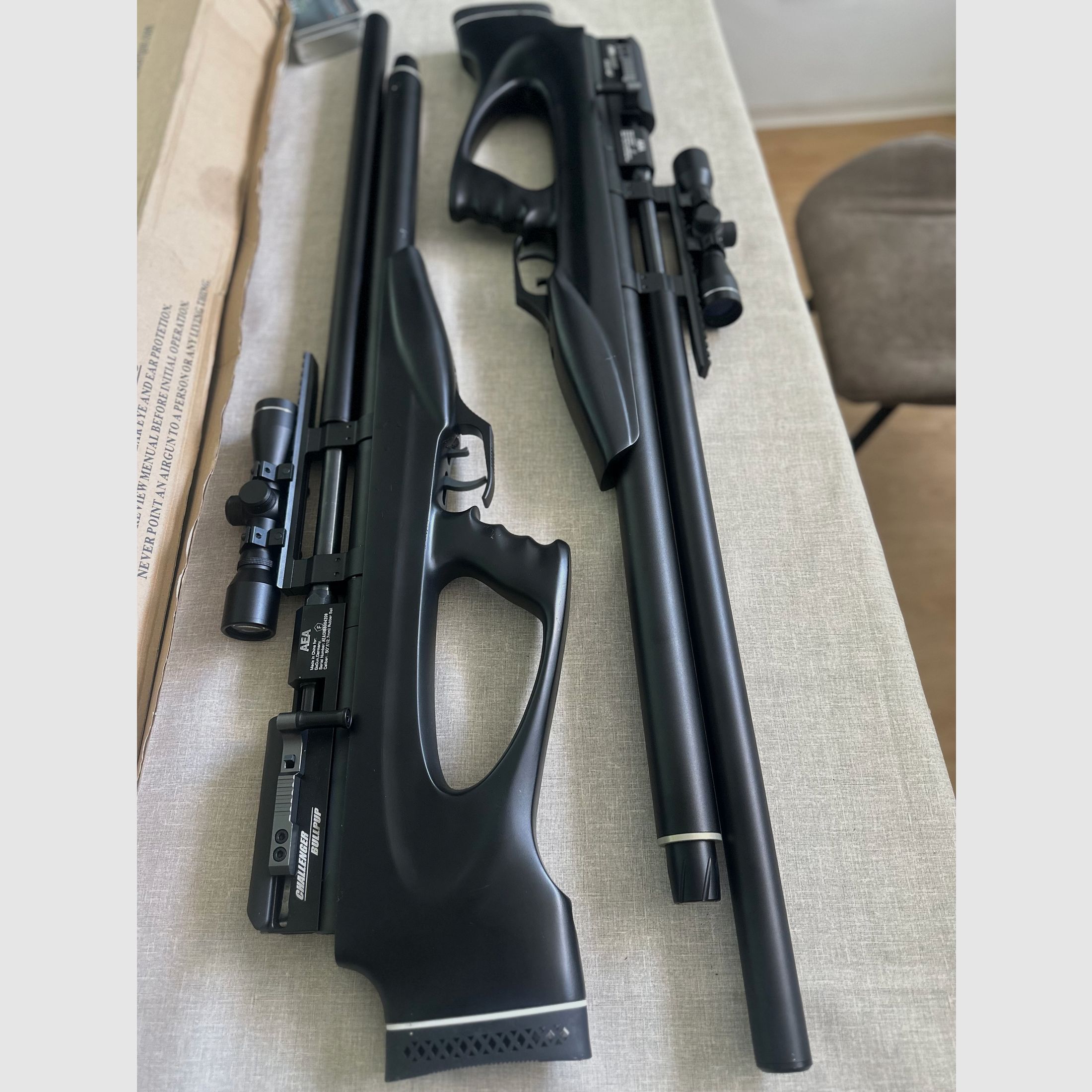 2 AEA Challenger F Version mit Exportkit Black Mamba plus Zubehör 