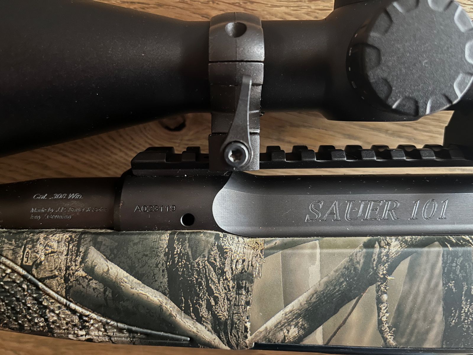 Sauer & Sohn 101. .308 perfect complete package.