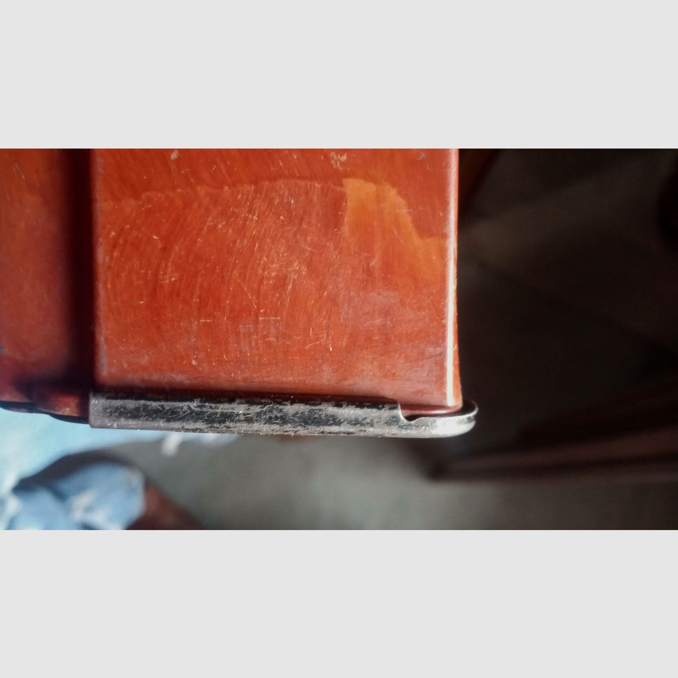 ost-deutsches MPi-74 / AK74 Deko Magazin aus AG4 Glasfaser Bakelit (unbrauchbar/deaktiviert)   // DDR NVA / Yunker