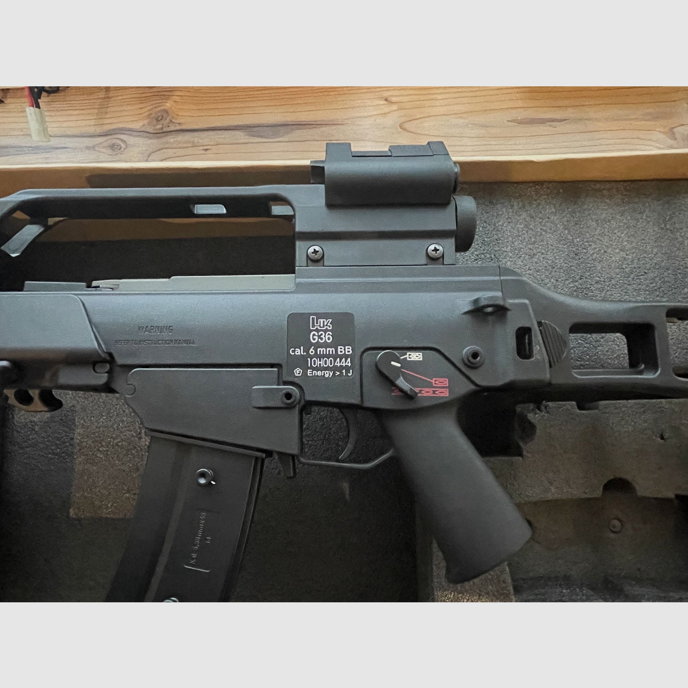 Heckler & Koch G36 S-AEG 6mm – Umarex (Item 2.5746) – Top Zustand mit OVP & Dual-Visier