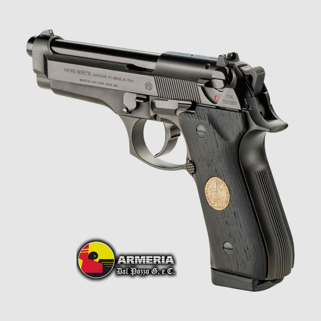 BERETTA 92FS DUCATO 500 YEARS LIMITED EDITION, immagine 5 di 5