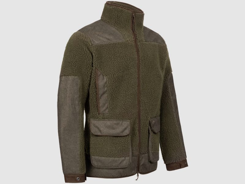Herren Sherpa Fleece Jacke