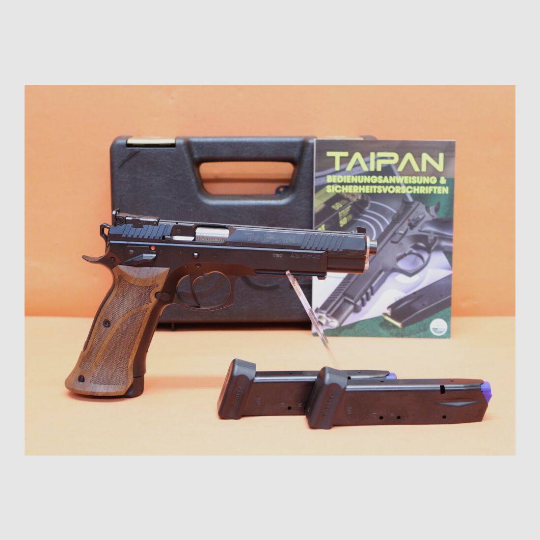 Frankonia Ha.Pistole 9mmLuger Frankonia CZ75 Taipan Sport Pro Tuning 6"/152mm canon/ visée de sport (9mmPara)