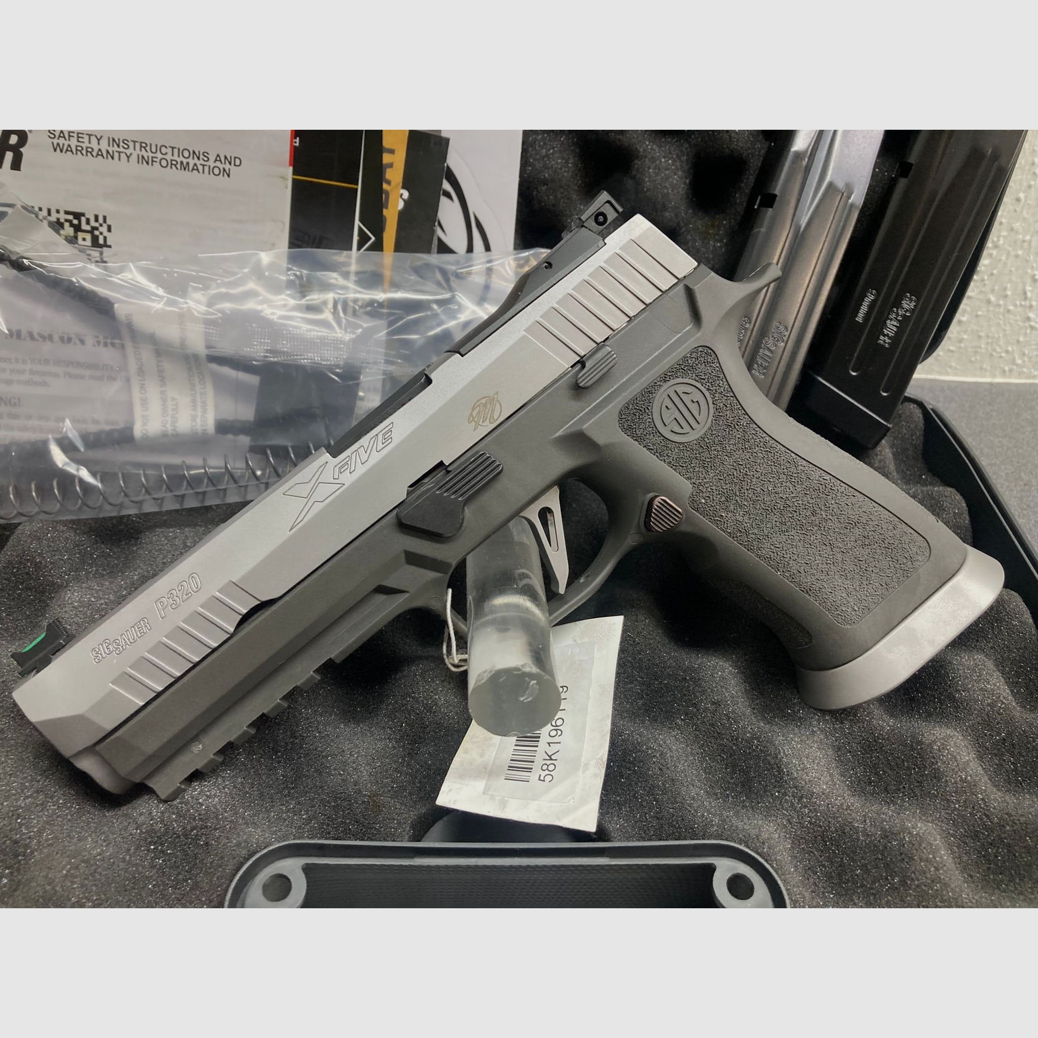 Sig Sauer P320 X5 Legion Silver Shadow