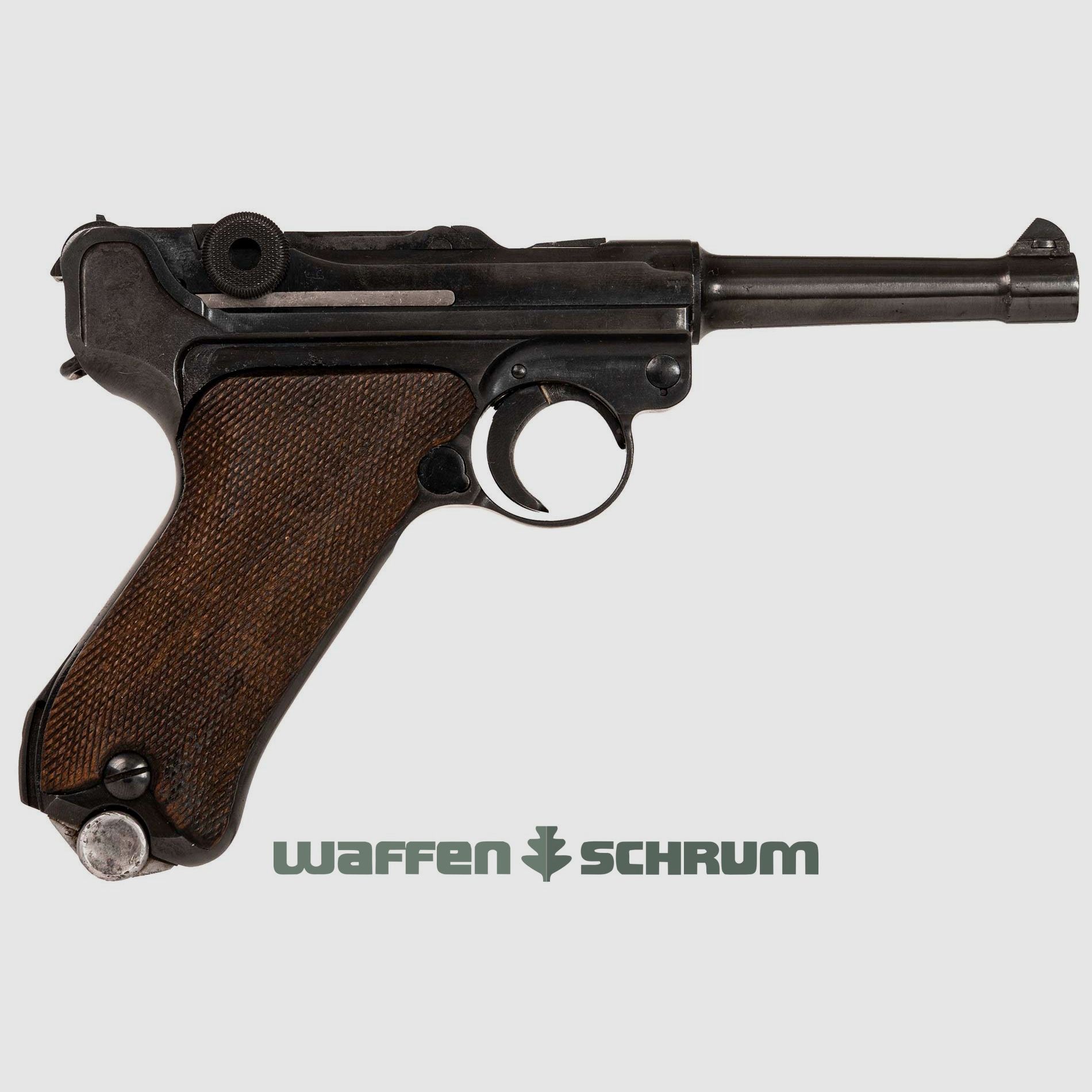 Walther P08 ,1942, nummerngleich 9mmLuger