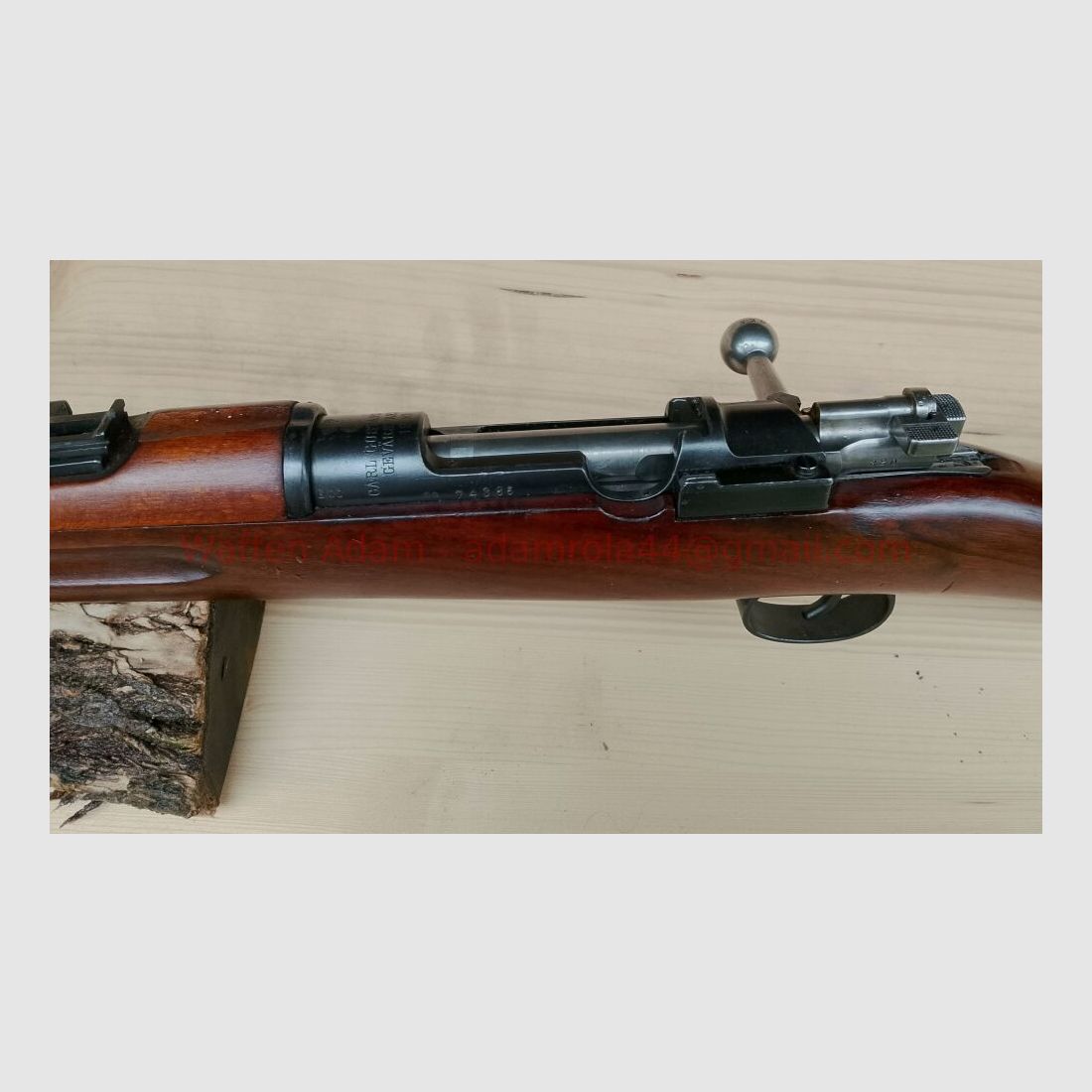 Carl Gustaf Schweden Mauser M.96 von 1900