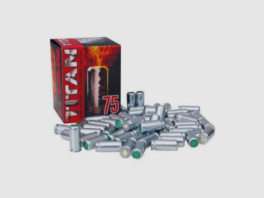 Titan Cartucce a salve 9mm PAK 75pz., immagine 2 di 3