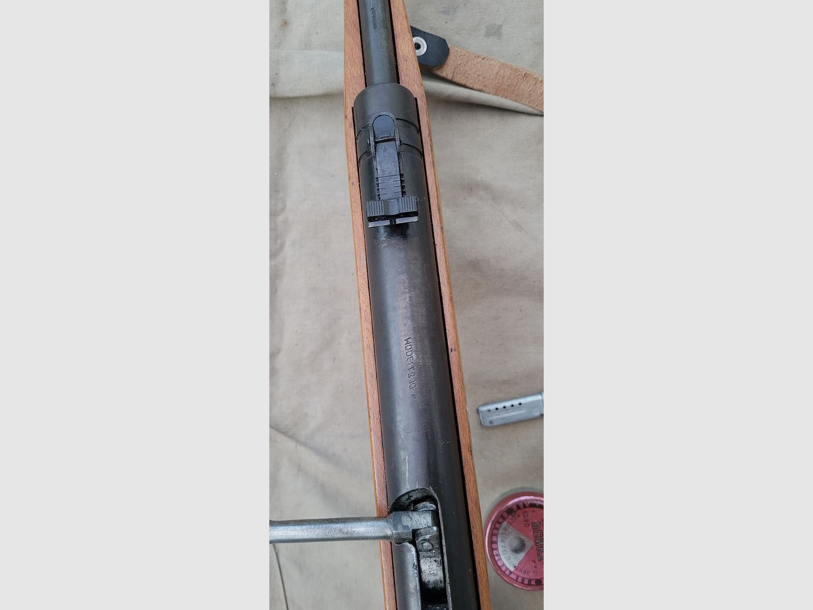 DDR Luftgewehr mit Magazin Haenel 310