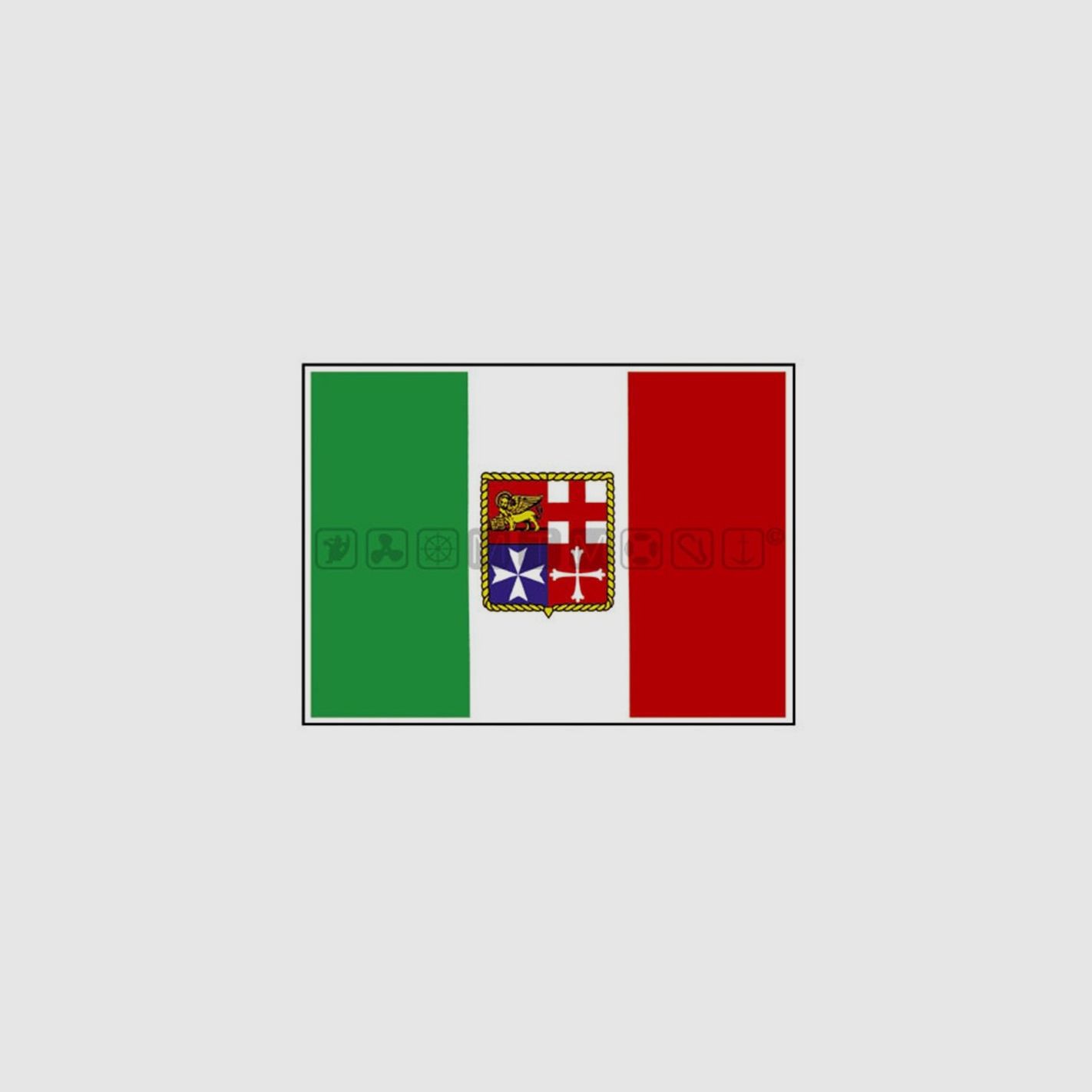 BANDIERA ADESIVA ITALIA