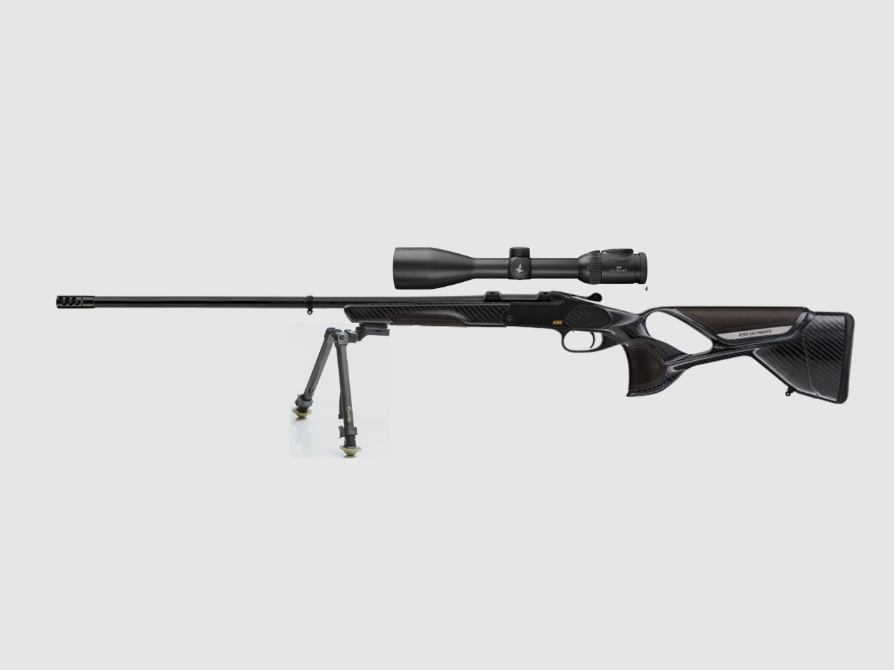 BLASER K95 arma de alta montaña con Swarovski Z8i 2-16x50 P BRX-I en calibre 8x68 S