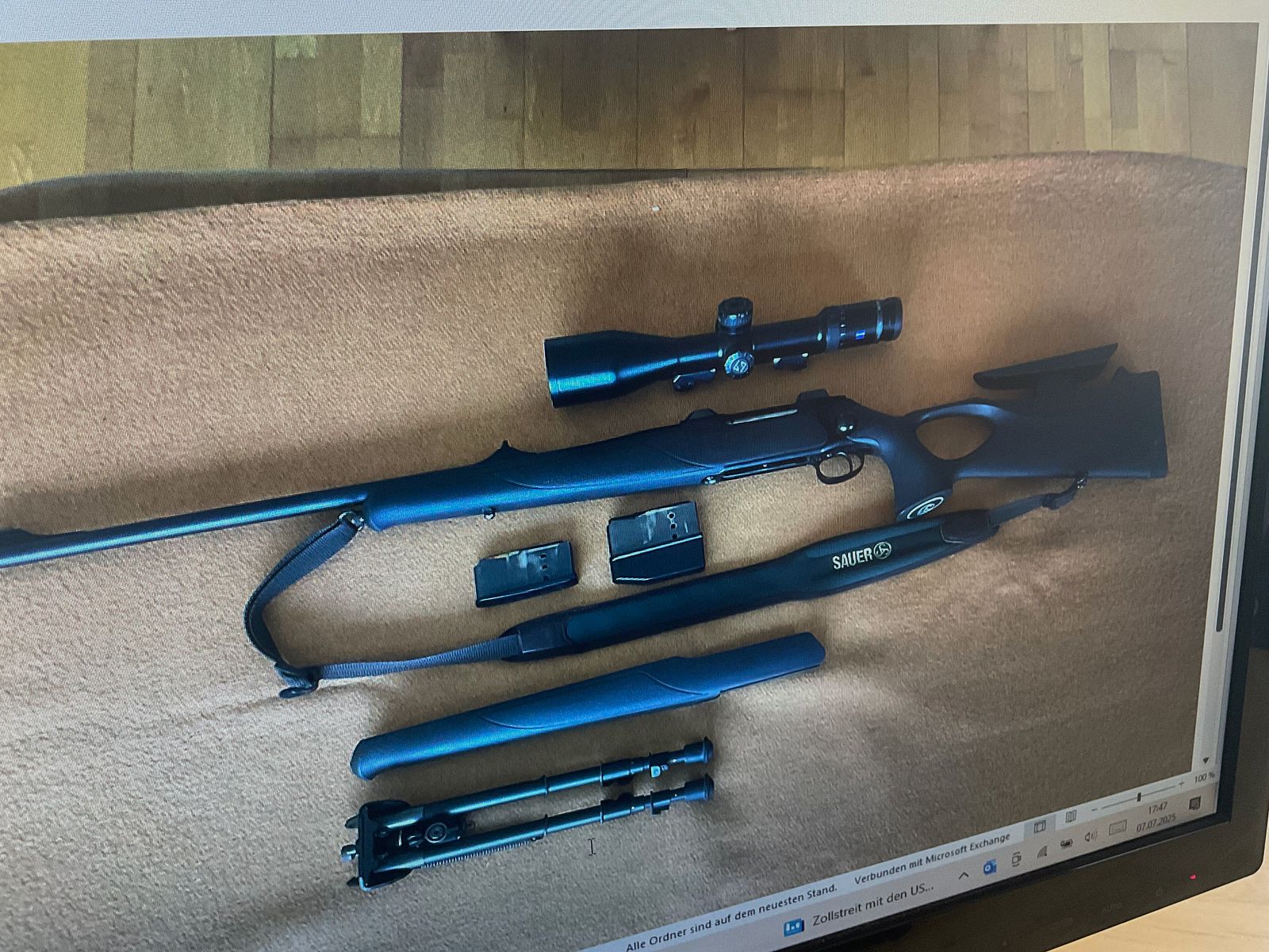 Repetierer Sauer Syncro XT 202 mit ZF