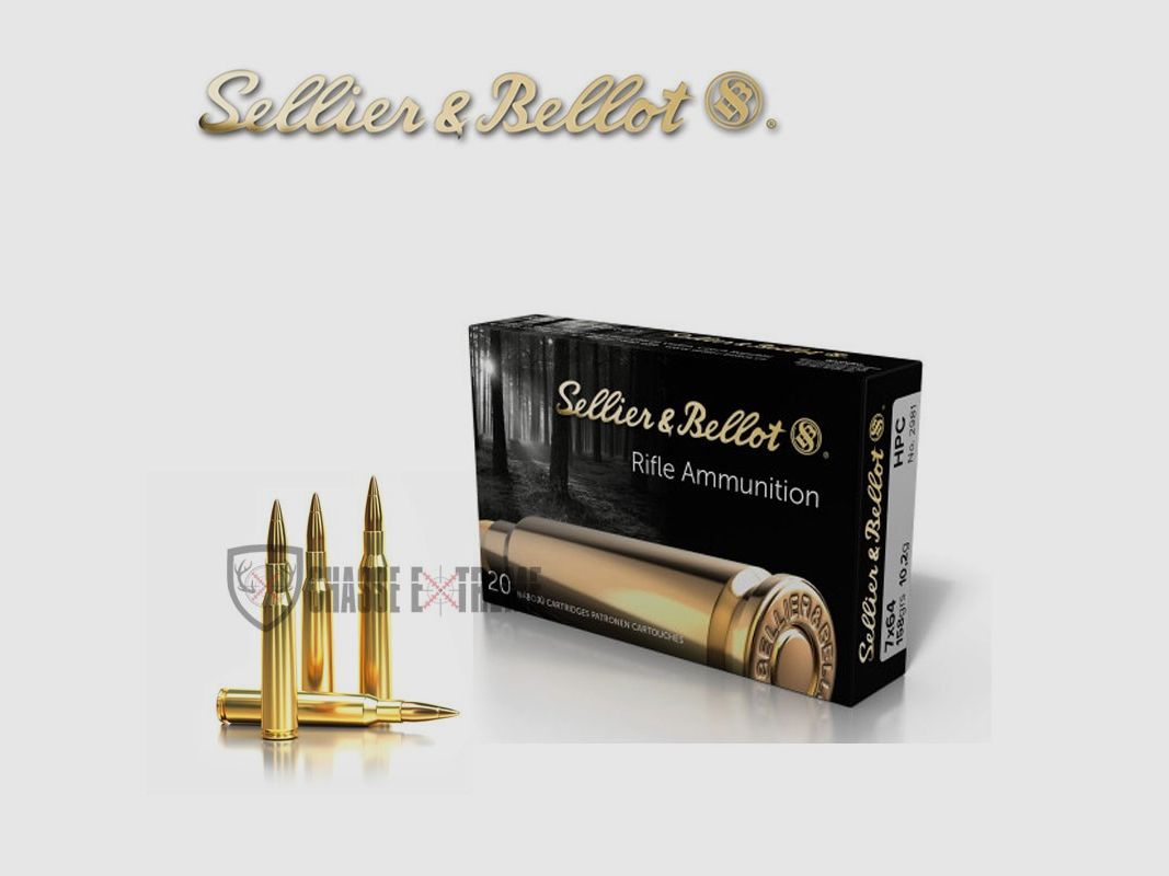 20 patronen S&B kal 7×64 158gr HPC