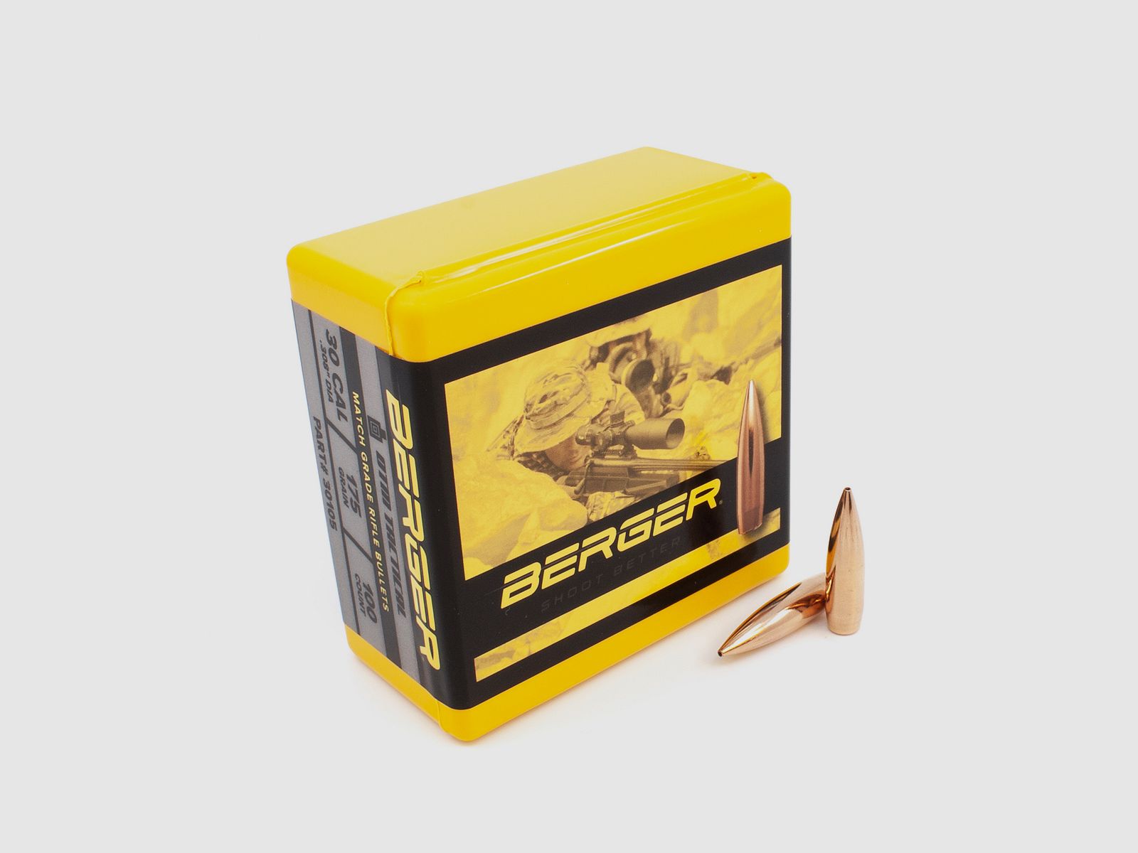 Berger Bullet .30 OTM Tactical 175GR 100 Pieces