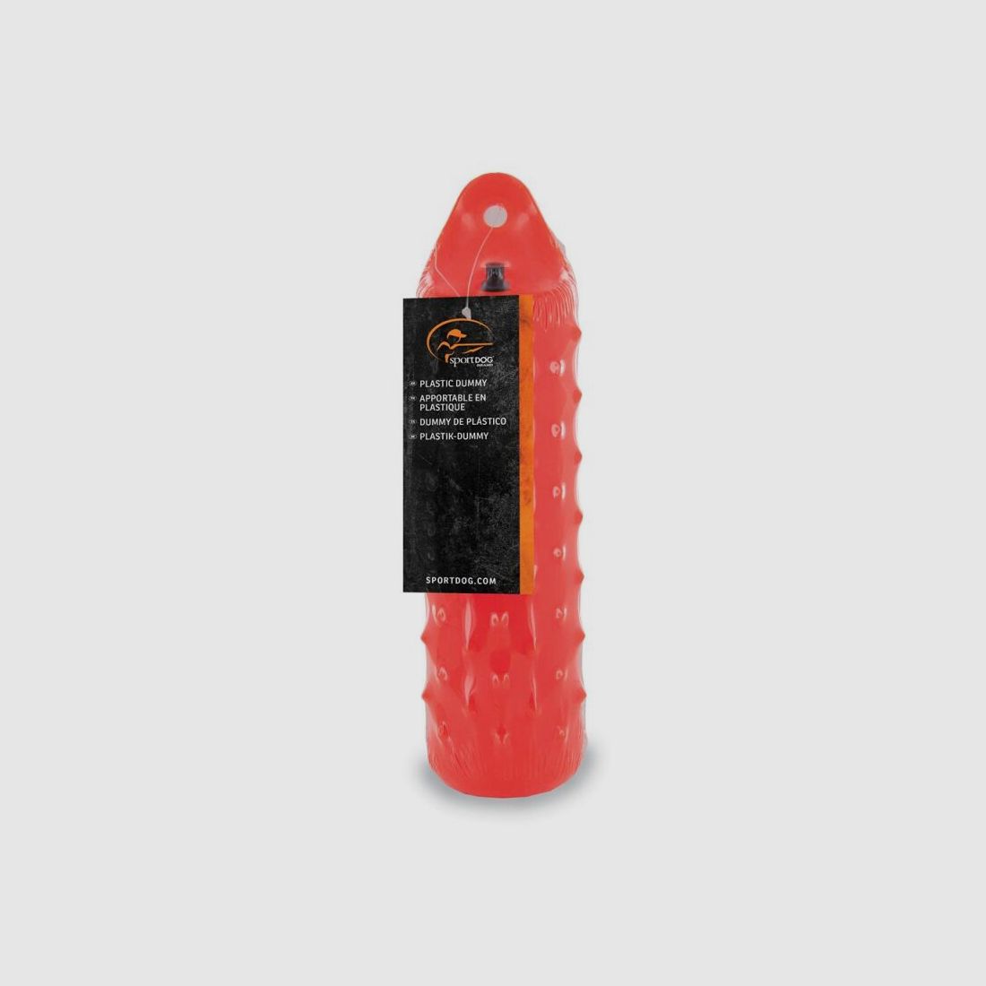 Kunststoff Hunde Dummy Jumbo - Orange