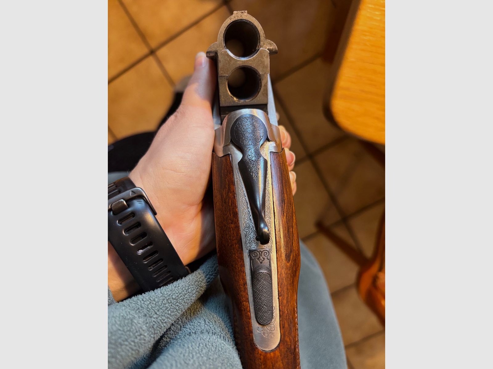 AYA (Aguirre y Aranzabal) double-barrel shotgun cal. 20/76 – for petite persons